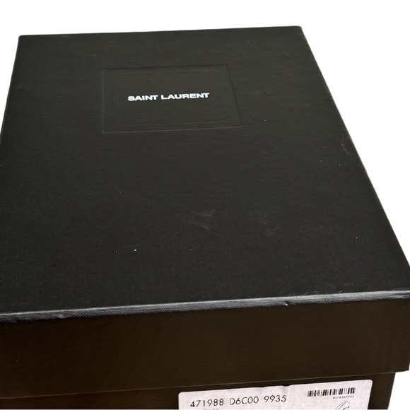 SAINT LAURENT VERNICE PATENT LEATHER NUDE (37) WITH ORIGINAL BOX & SHOE BAGS. - Picture 9 of 9